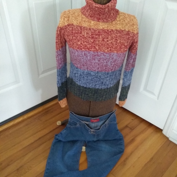 Marbled striped sweater - Picture 2 of 4